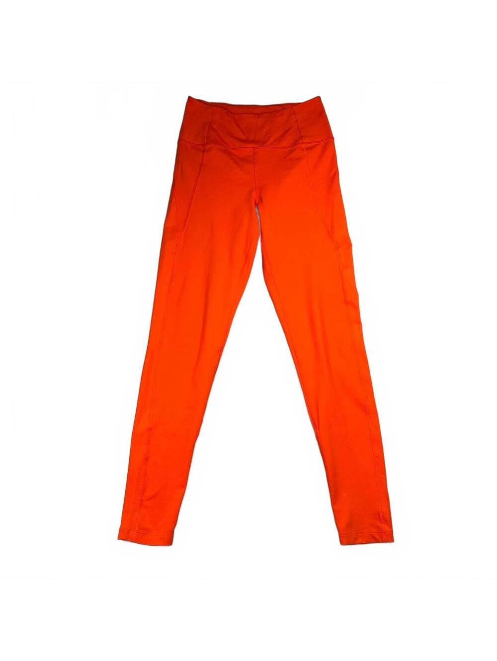 Girlfriend Collective Compressive High Rise Leggings Orange Size M Eco Made